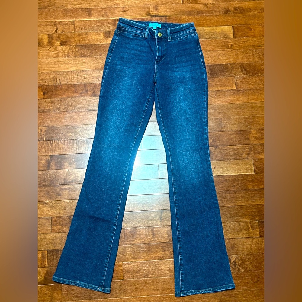 Draper James Dark Blue Straight Leg Jeans